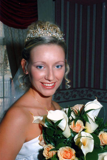 Beaming Bride